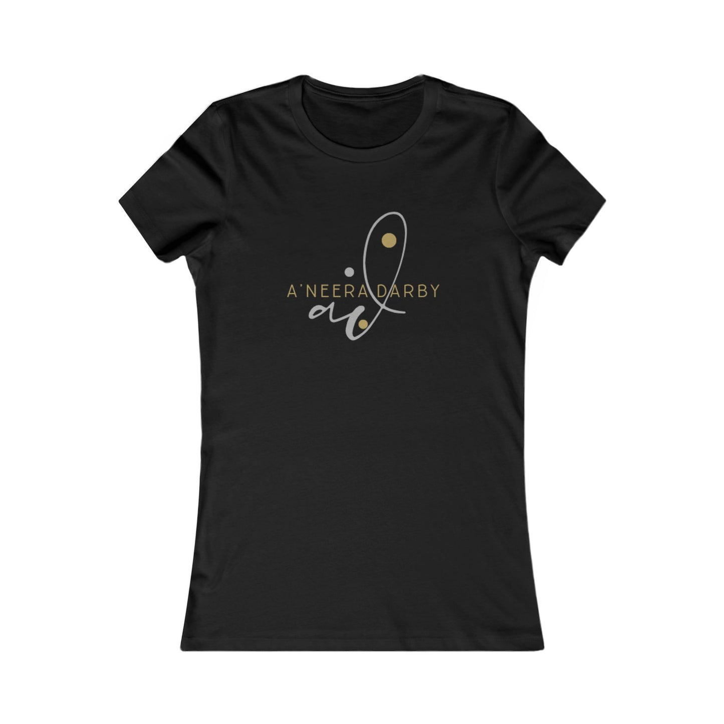 A'Neera Darby Designs Women's Tee, Logo T-shirt, Small Business support