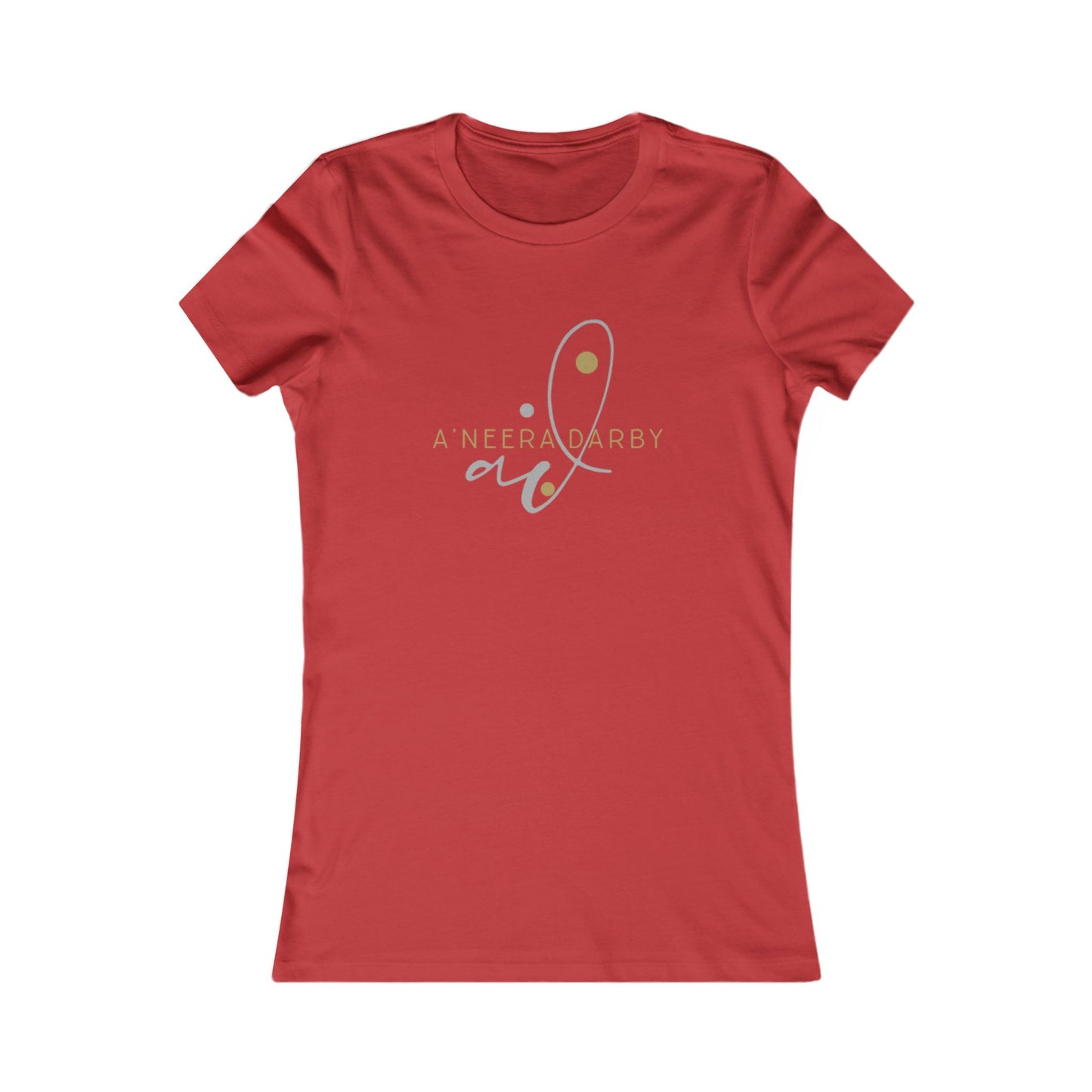 A'Neera Darby Designs Women's Tee, Logo T-shirt, Small Business support