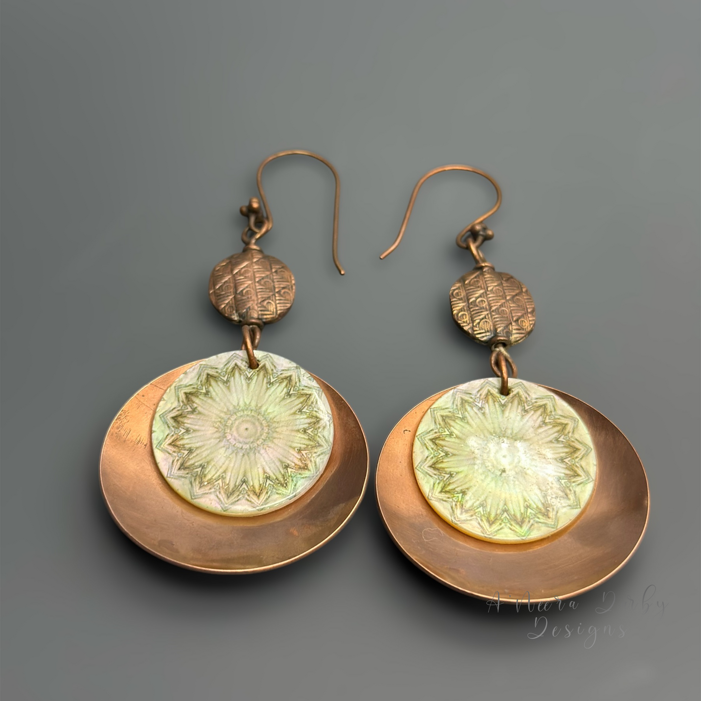 Sunlit Mandala Earrings