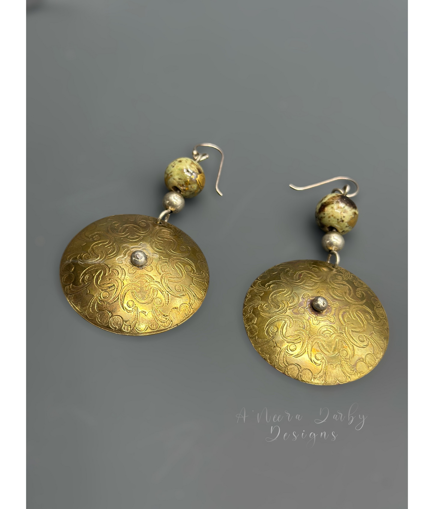 Swirling Earth Earrings