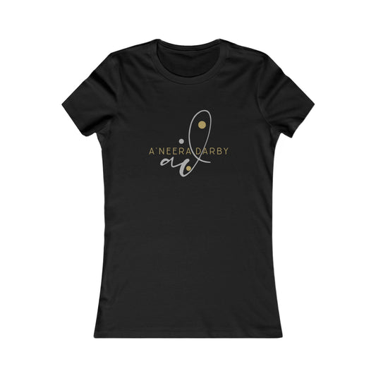 A'Neera Darby Designs Women's Tee, Logo T-shirt, Small Business support