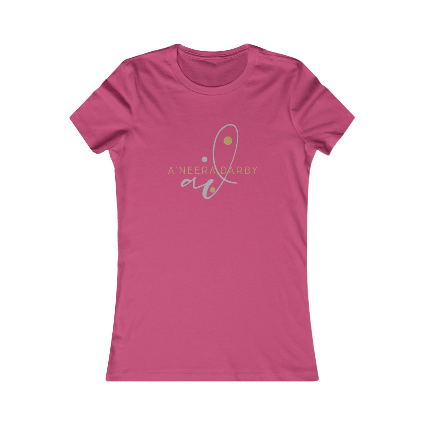 A'Neera Darby Designs Women's Tee, Logo T-shirt, Small Business support