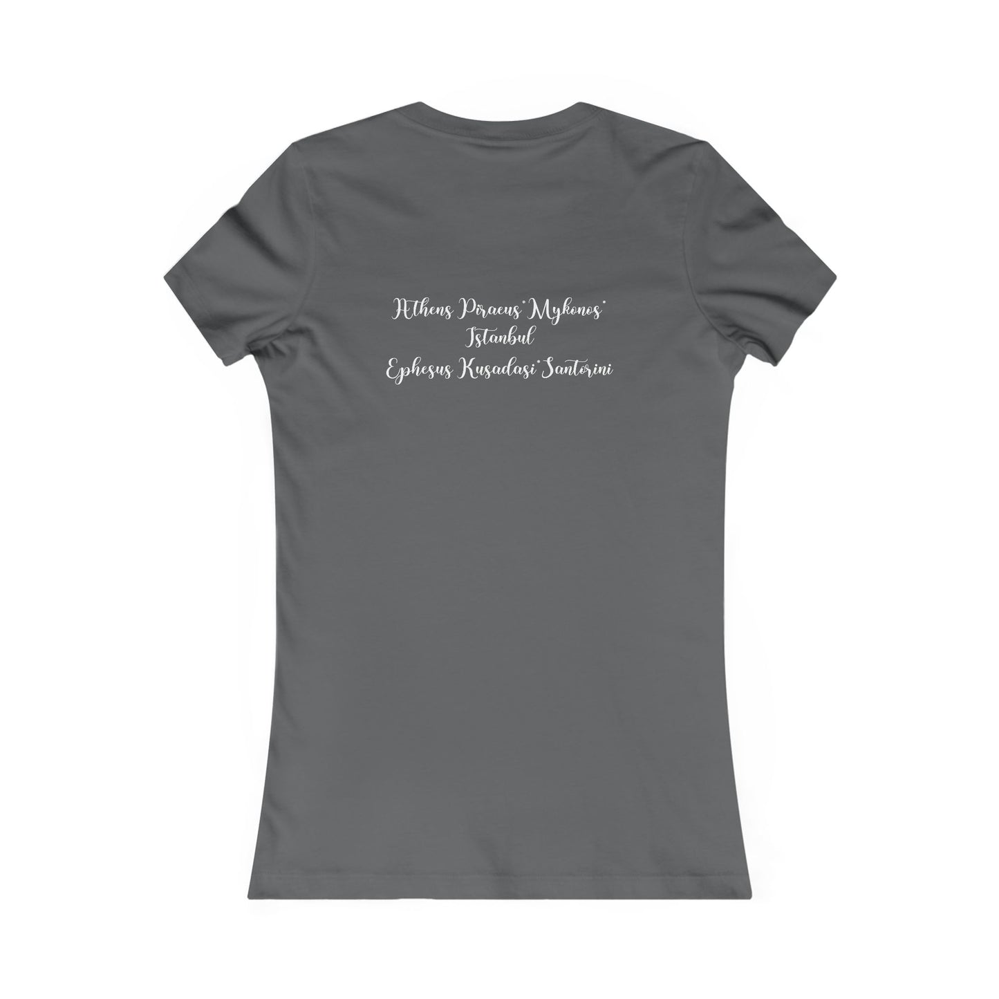 Greece to Turkey Girls Trip Tee, Stylish Travel Tee, Perfect Gift for Travelers
