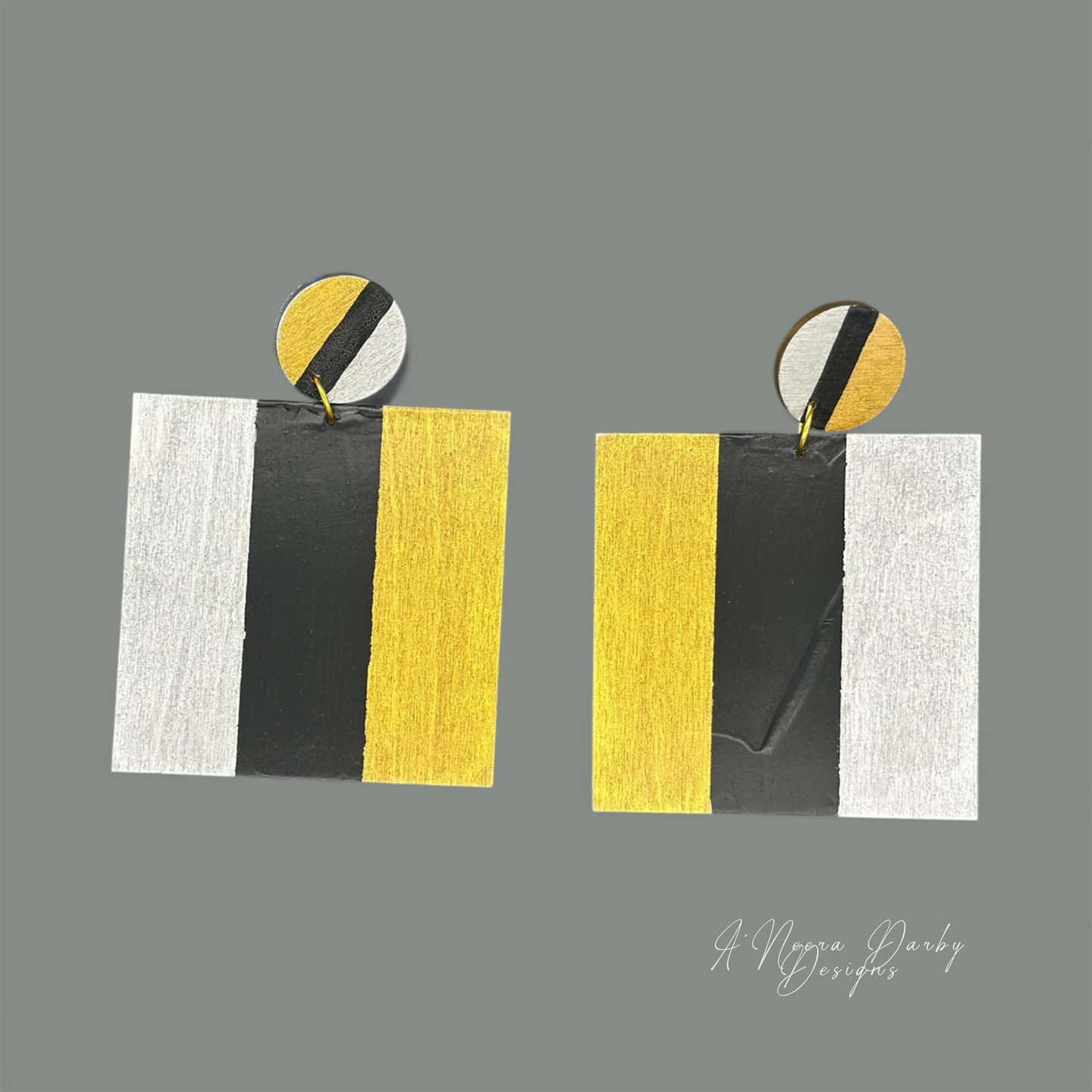 Block Beat Earrings