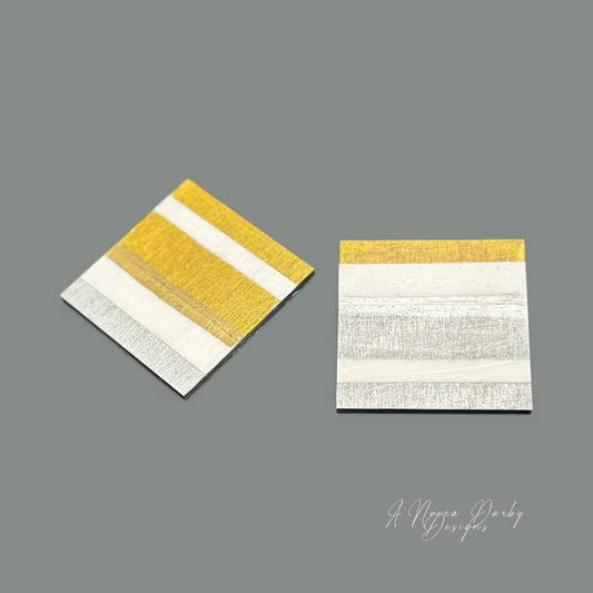 Metro Stripes Earrings
