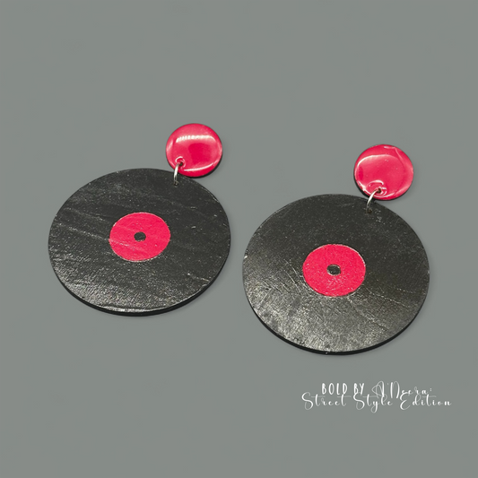 Whitney Record Earrings